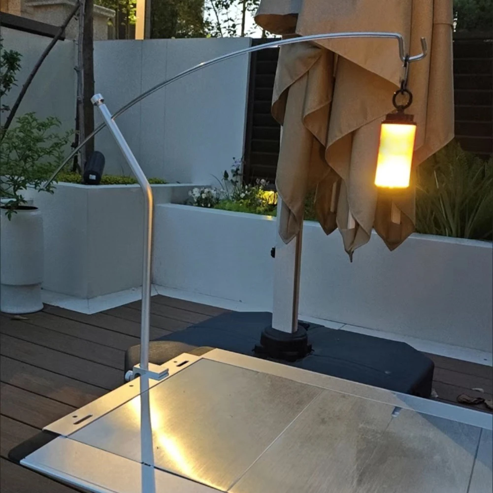 Aluminum Alloy Portable Lantern Stand for Outdoor Camping Hiking