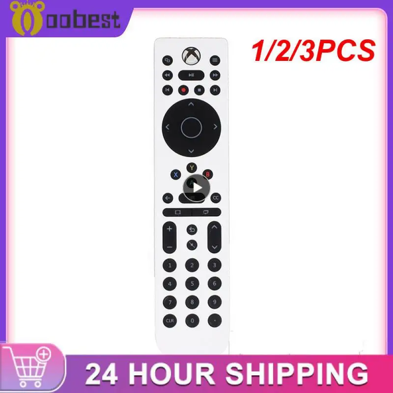 1/2/3Pcs Media Remote Control Console Controller Di Intrattenimento Multimediale Pulsante Retroilluminato Per Host Serie X/S