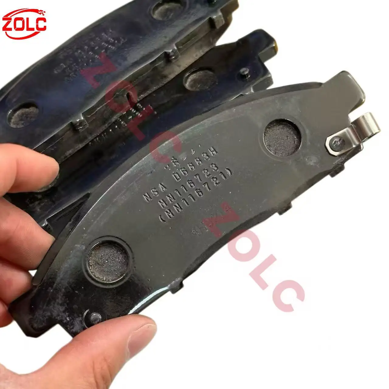  프론트 브레이크 패드 싱글 피스톤 4605A284 파제로 몬테로 스포츠 2 L200 트리톤 스트라다 용