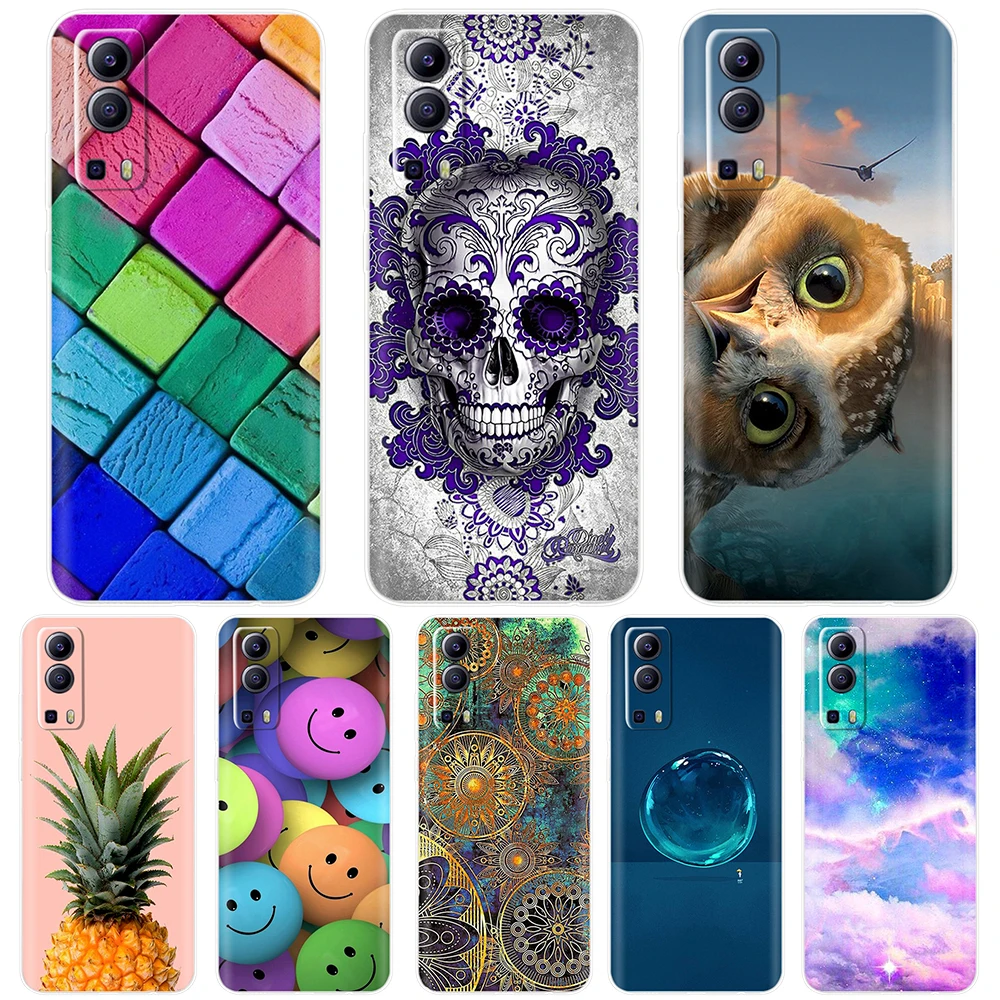 Per Vivo Y72 5G Custodia In Silicone Morbido Trasparente Tpu Cover Per Telefono Per Vivo Y52 5G Vivo Y72 Y 72 52 5G Custodia Funda Protettiva Coque