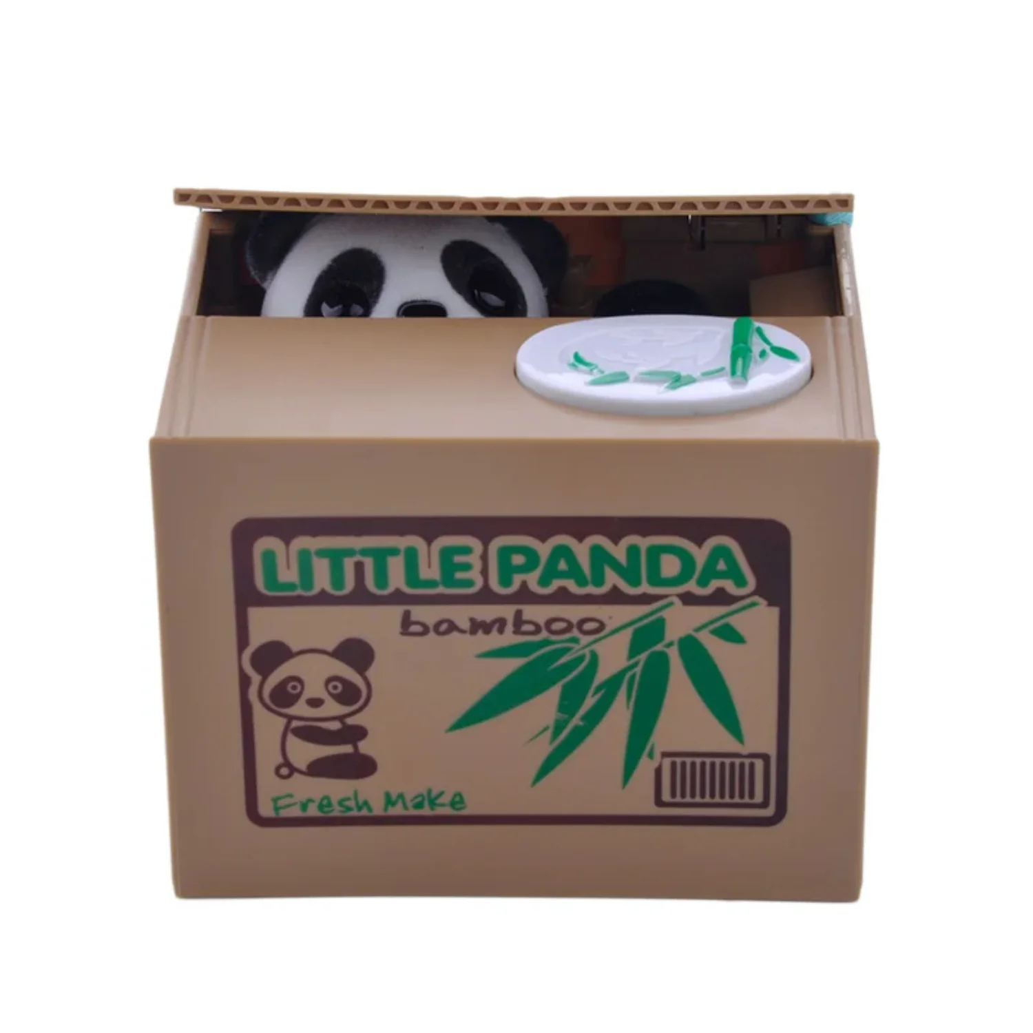 Adorable White Cat and Panda Coin Bank Money Saving Box for Kids - Perfect Gift! 5