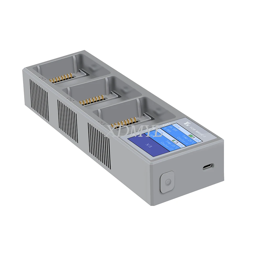 Description Picture 5 of itemCharging Manager Digital Display Color Screen Charger Hub For DJI Mavic 3/Pro/Classic/Cine Battery Charger Accessories