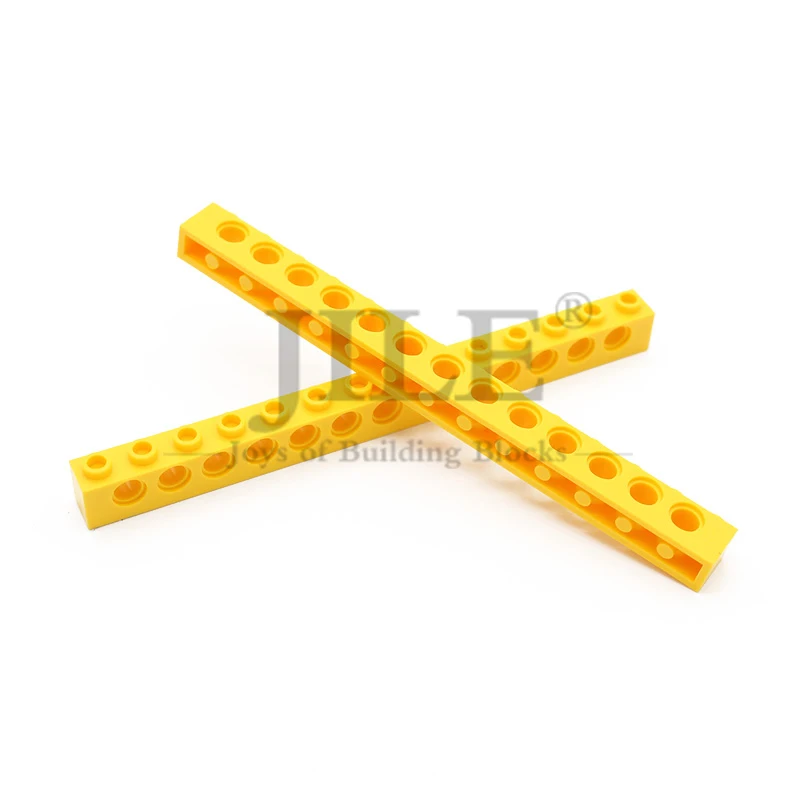 10pcs MOC 32018 빌딩 블록 기술 브릭 1x14 13개 구멍 포함 호환 가능 조립 입자 긴 빔 창의적인 장난감