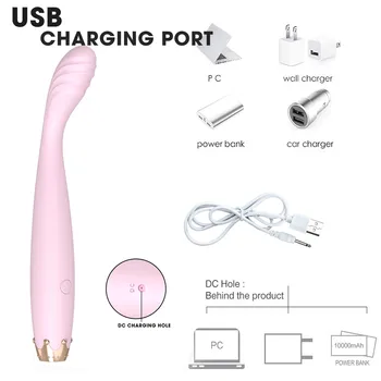 Finger Vibrator Nipple Clitoris Stimulator Dildo 10 Speed Orgasm Pen Lirting Vibrator Vagina Massager Sex Toys For Women 3