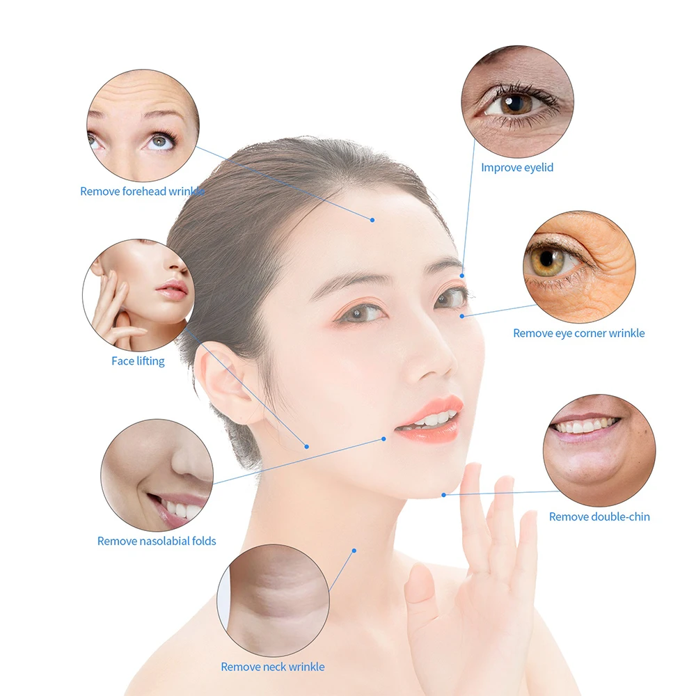 5MHz RF Tripolar Beauty Face&Eye&Body Radio Frequency Device Skin Rejuvenation Tightening Lifting Eye Bags Wrinkles Removal