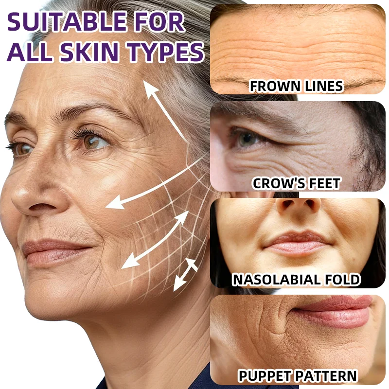 Instant Face Lifting Cream with Collagen, Rice Extract, and Vitamin E, Firms, Lifts & Moisturizes