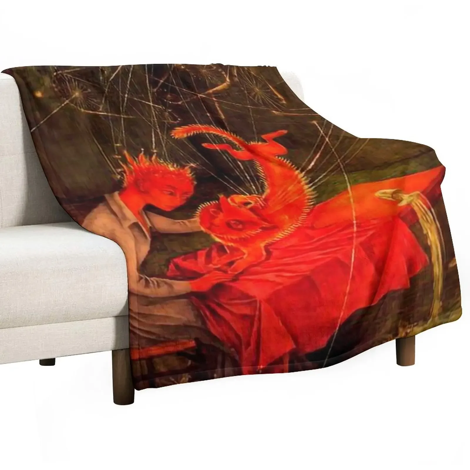 

Sympathy by Remedios Varo Throw Blanket Fashion Sofas decorative Blankets