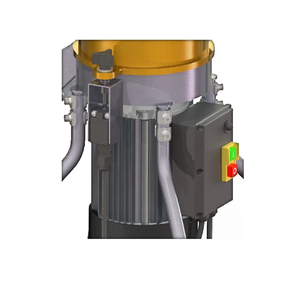 3450RPM 60Hz Grass Leaves Shredding Garden Electric Leaf Mulcher Shredder 6