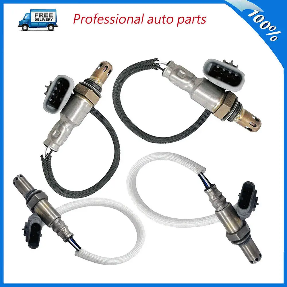

4 датчика кислорода O2 для 2014-2019 GMC Sierra 1500 и Chevy Silverado 1500 2016