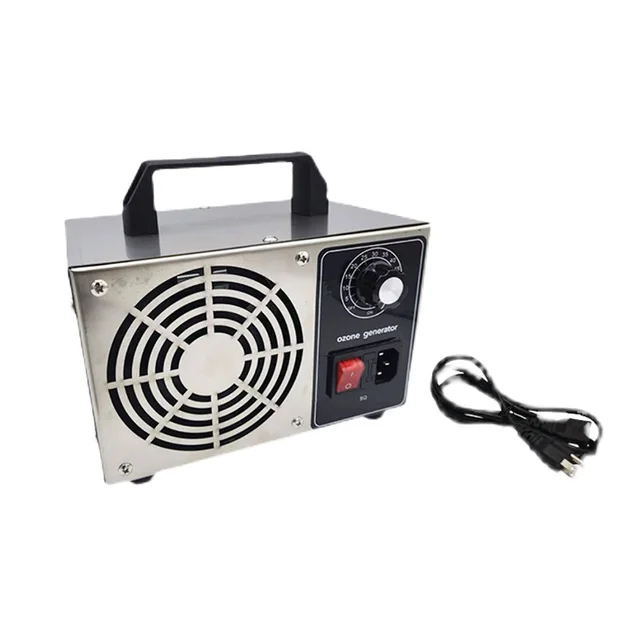 60g/h 220V Ozone Generator Disinfection Machine Air Filter Purifier Fan For Home Car Formaldehyde Sterilization Time Switch 5