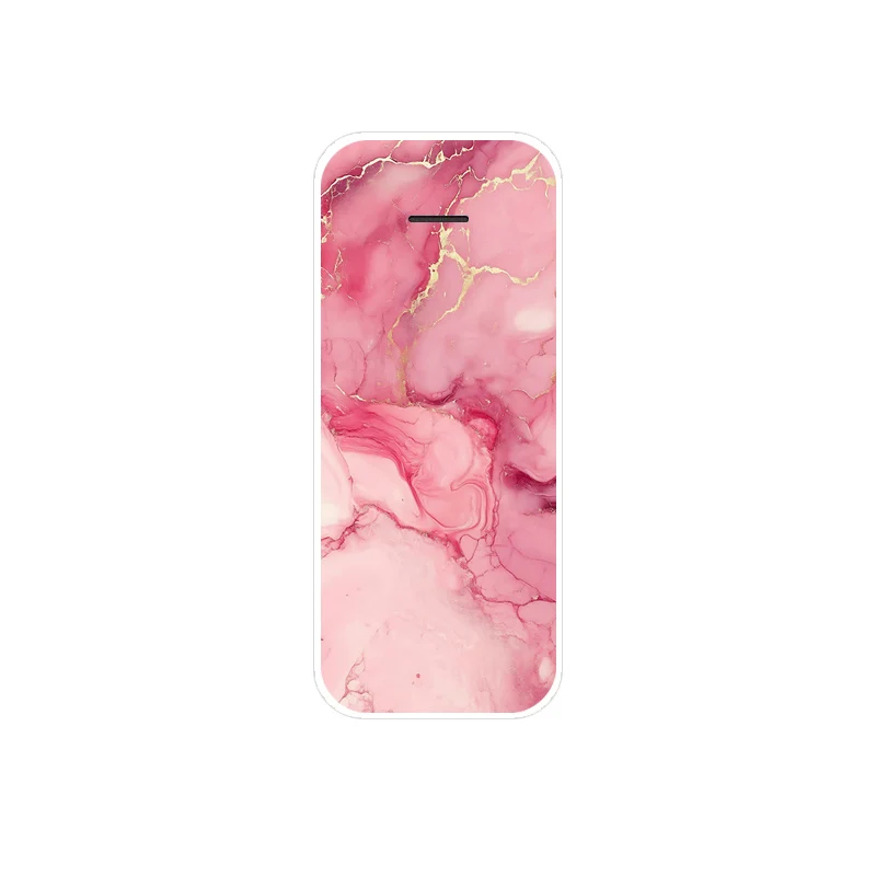 Luxury Marble Painted Clear Silicone Case - Soft Protective Cover