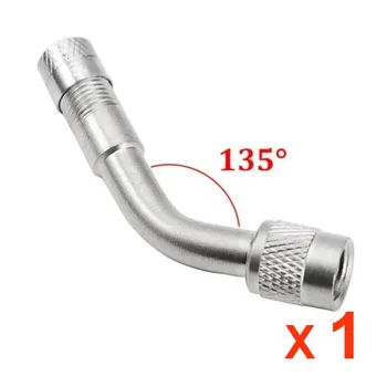 2 Pcs/1 pcs รถจักรยานยนต์ 45 90 135 องศามุมอะแดปเตอร์วาล์วยางวาล์วอะแดปเตอร์สําหรับรถบรรทุกรถ Moto จักรยาน 14