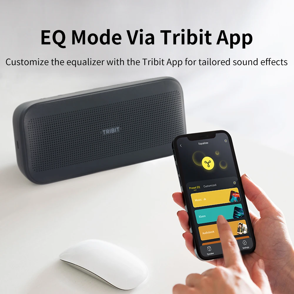 Tribit StormBox Flow Portable Speaker 25W Power With Deep Bass IP67 Waterproof for Outdoor Camping Hiking