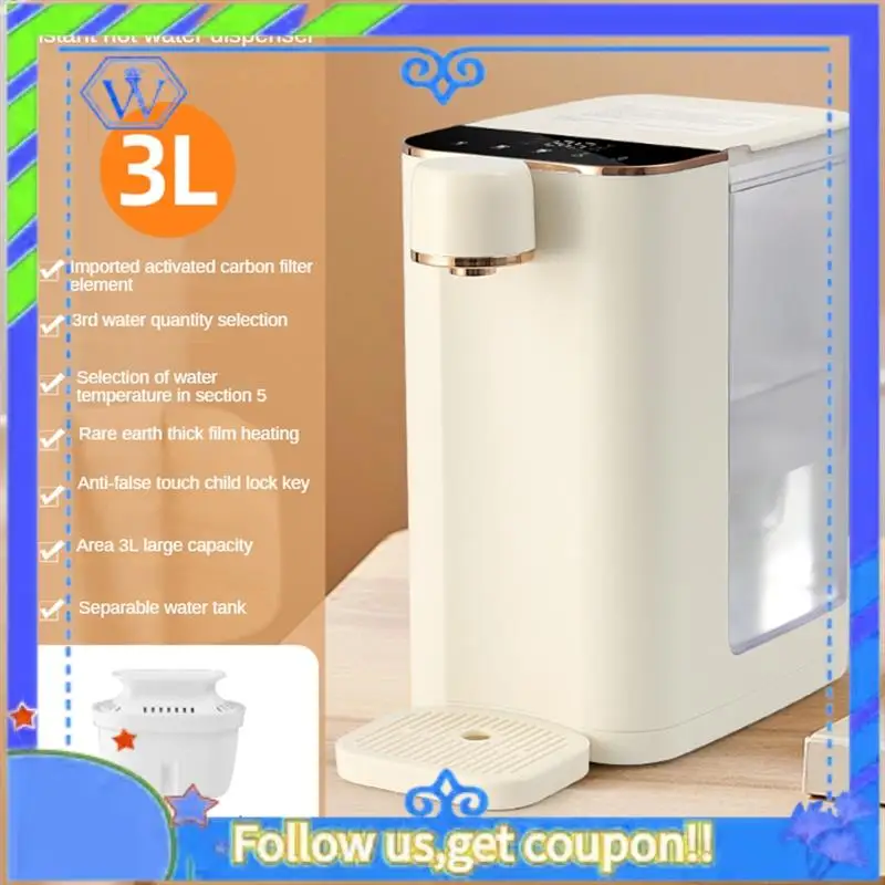 Easy To Use Instant Water Dispenser Water Purifier For Smart Home Mini Desktop Direct Drinking Machine For Bedroom Office