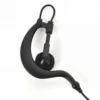 2.5mm Ear Hook Headset for Walkie Talkie Single Ear Radio Earpiece with Clip Single Earphone with Coiled Cable 4