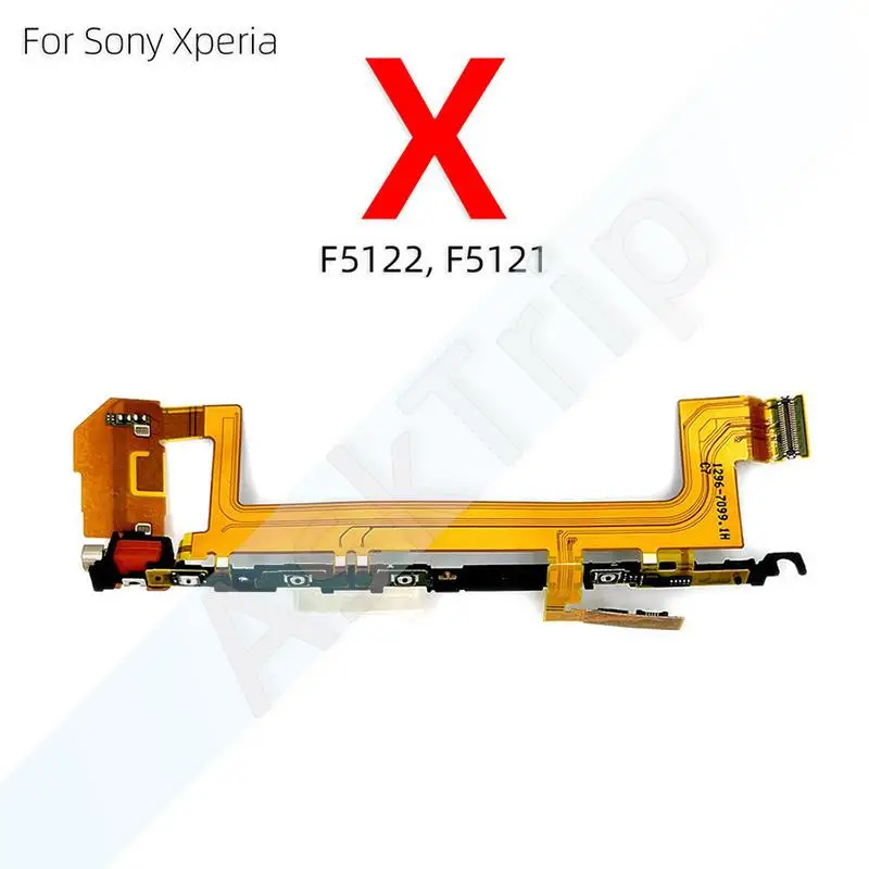 Universal Side Key Button Power Volume Flex Cable Replacement for Sony Xperia Series Smartphones
