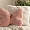 Cute Pink Butterfly Throw Pillow Plush Soft Stuffed Cushion Lifelike Butterfly Throw Pillow Home Couch Living Room Bed Decor 3