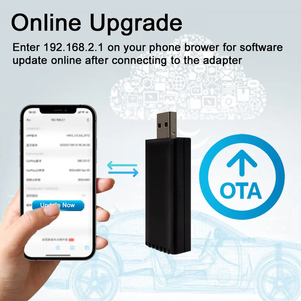 CarPlay  USB-C  Carplay  5Ghz WIFI  ڵ Ai   ȣȯ 5.0 iOS