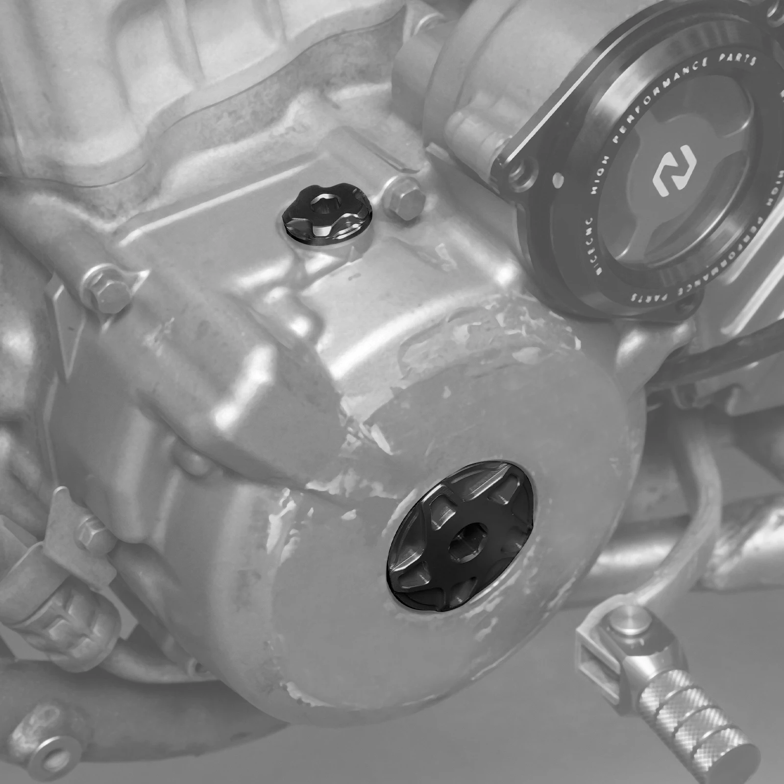 NICECNC Für 2024 Suzuki DRZ400 DRZ400E DRZ400S DRZ400SM DR-Z400 E S SM 2000-2024 Motorrad Kurbelgehäuse Motor Timing Stecker Schrauben – Detail 12
