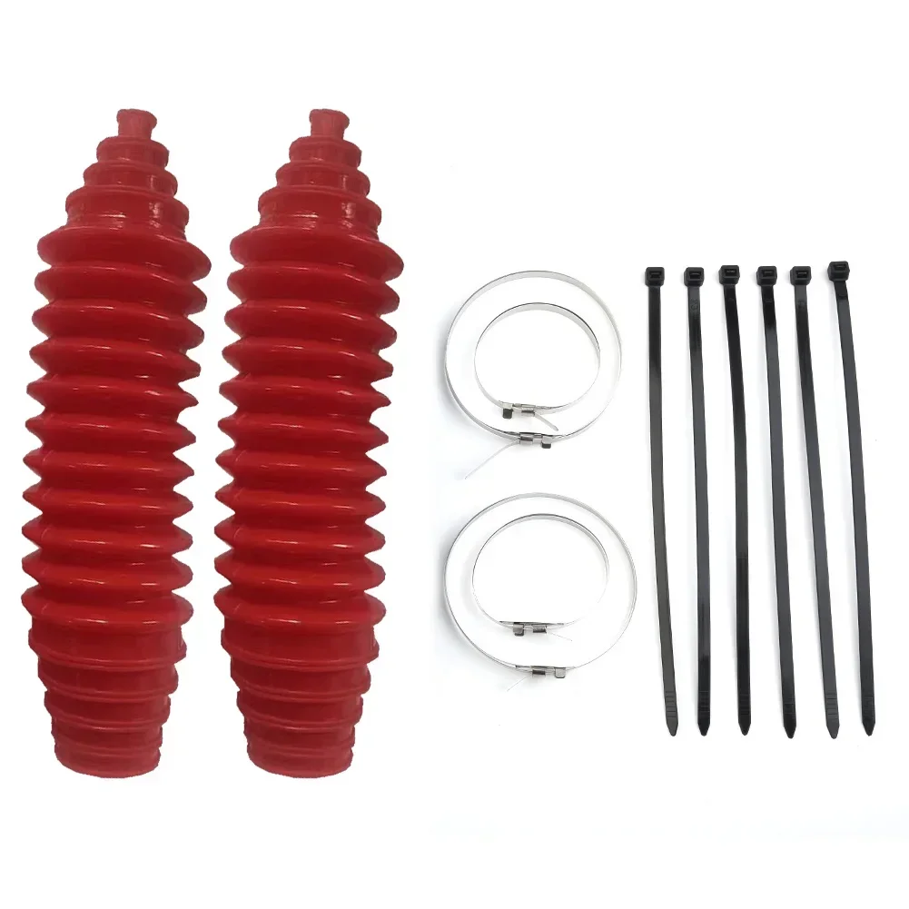 Steering rack repair kit steering rack boot Universal Silicone Steering Boot Kit Easy Installation Premium Material Protect Your Rack and Pinion System