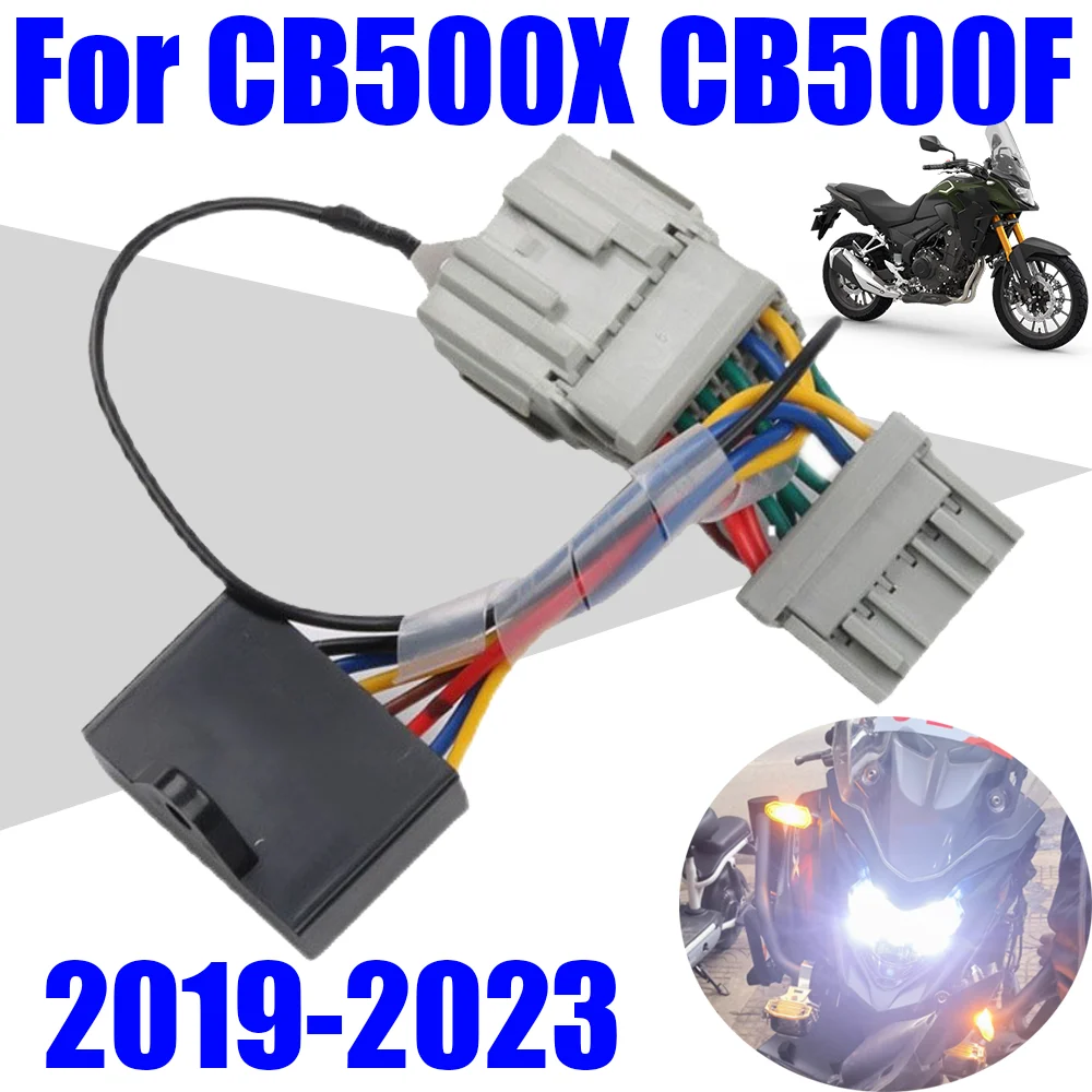 

Turn Signal Flasher Light Switch Double Flash Hazard Warning Function For HONDA CB500X CB500F CB 500 X F 500X 500F Accessories