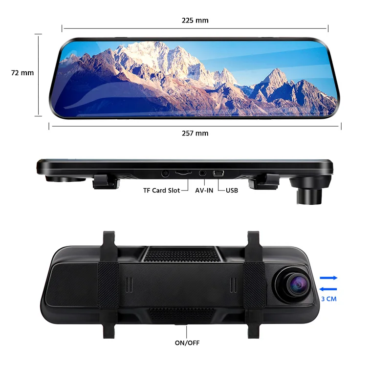E-ACE  Dvr ̷    ī޶, ߰ ð  ķ,   ,  WiFi GPS, 10 ġ, 1440P, 2.5k