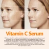 Vitamin C Facial Serum Reduces Fine Lines and Brightens Skin Naturally Without Added Retinol, Jojoba Oil Facial Care Products 4
