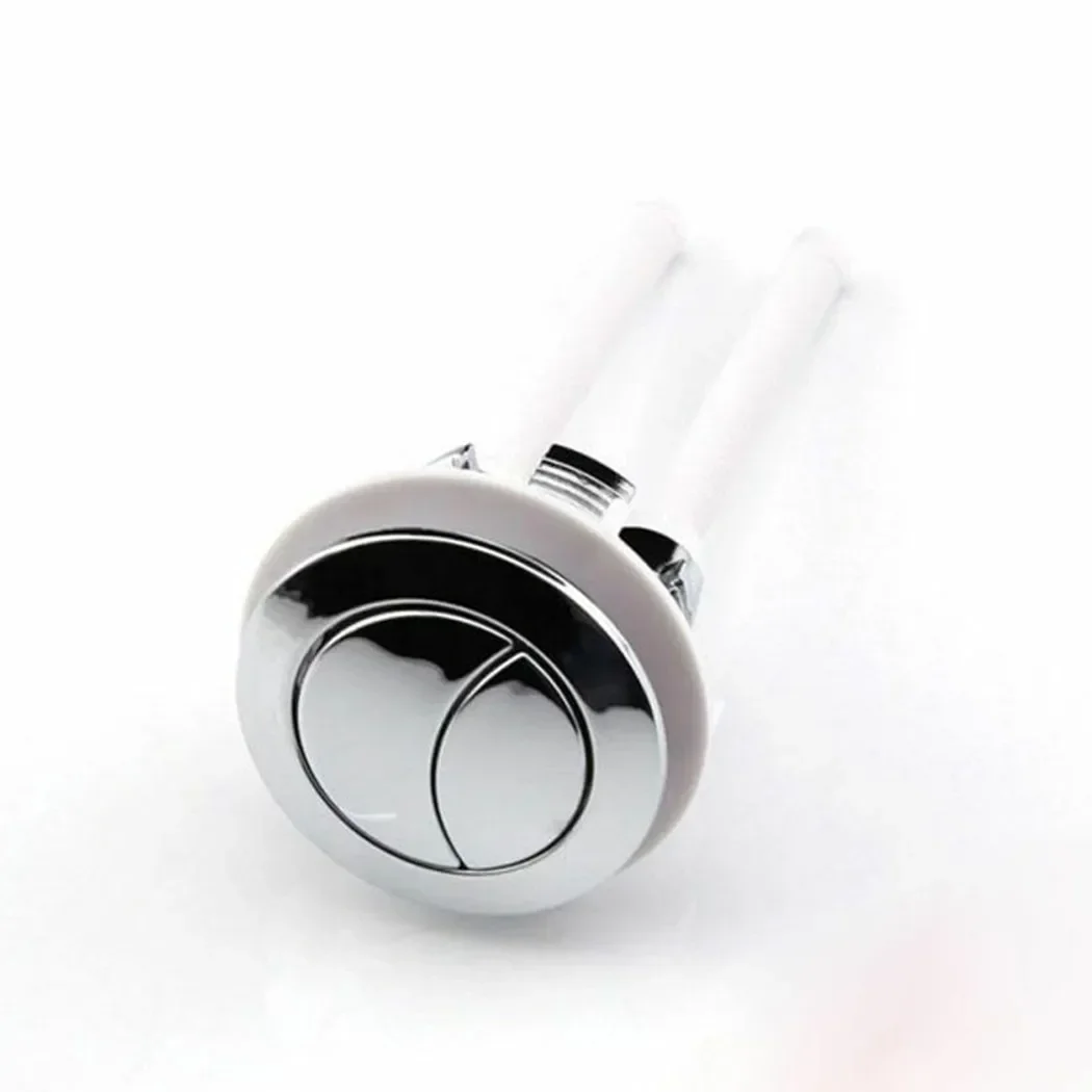 Dual Flush 38mm Toilet Water Tank Round Valve Rods Push Buttons Water Saving For Cistern Bathroom Toilet Accessory NEW
