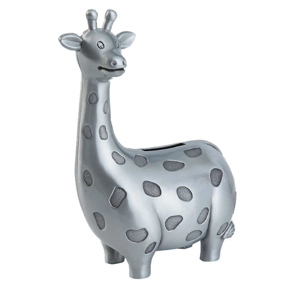 

Deer Piggy Bank Money Pot for Kids Storage Tank Coin Alloy Craft Decor Child Coins