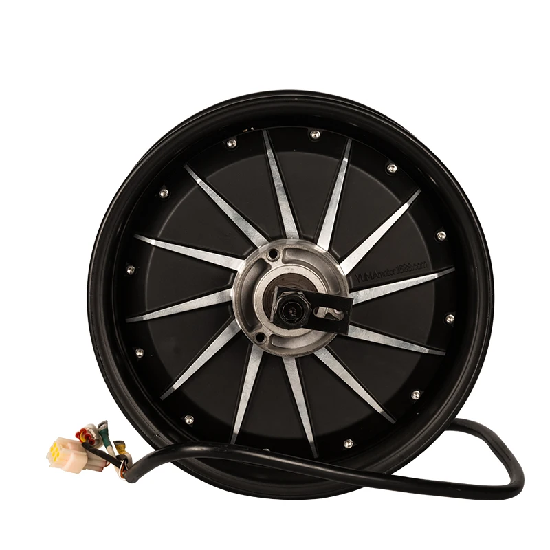 YMMOTOR Electric Motorcycle Hub Motor 12inch HY 72V 3000w (SUPER POWER) IP65 WaterProof HIgh Torque Ebike Motor
