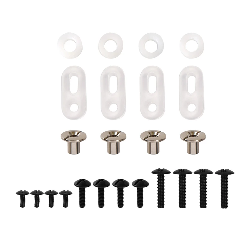 24Pcs Ice Hockey Visor Kits Helmet Accessories Screws Washers Nuts Hardware Replacement Sport Safety Accessories
