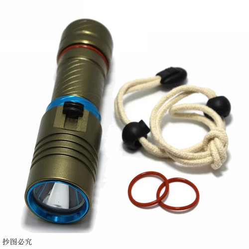 XM-L2 매우 밝은 다이빙 손전등, IPX8 최고 방수 등급, 전문 다이빙 조명, 18650 또는 26650 배터리로 구동 3