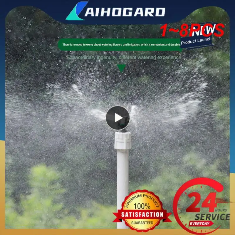 

1~8PCS Male Thread Rotating Sprinklers Irrigation Water Spray Sprinkler Lawn 360° Rotary Watering Nozzles garden watering