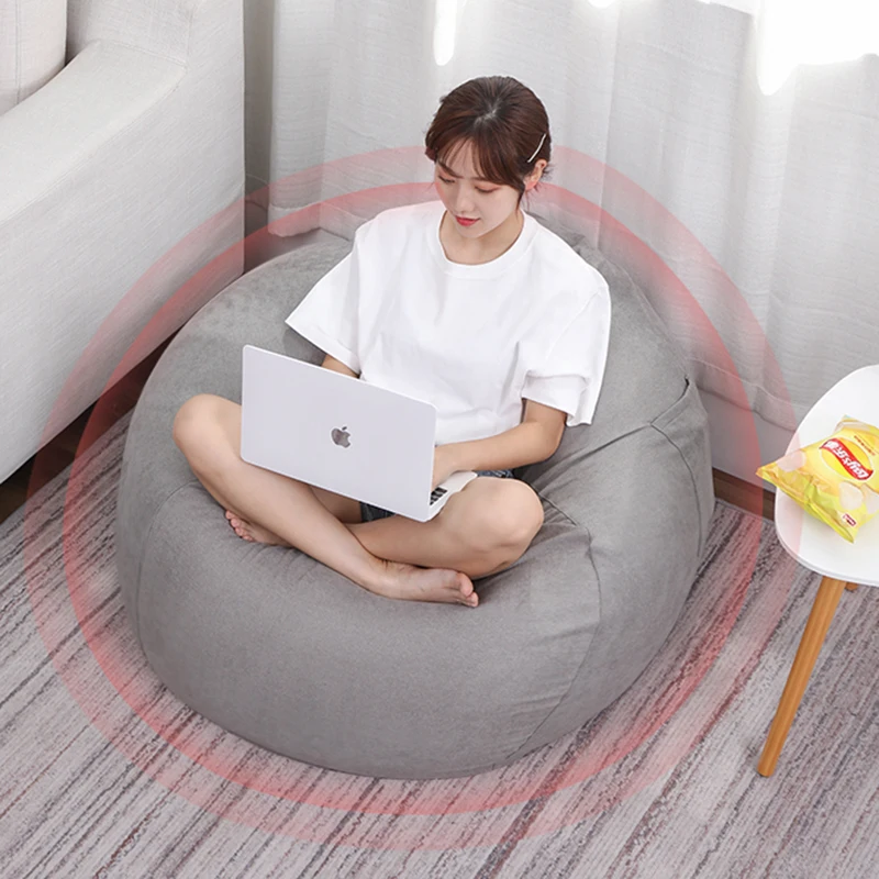 

Гигантский надувной напольный одноместный диван для гостиной, спальни, мешок из бобов, футон, татами, домашний шар для гостиной в скандинавском стиле, домашняя мебель для гостиной