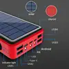 80000mAh Wireless Solar Power Bank Fast Charging Mobile Phone 4USB Charging Large Capacity External Battery for Xiaomi Huawei 4