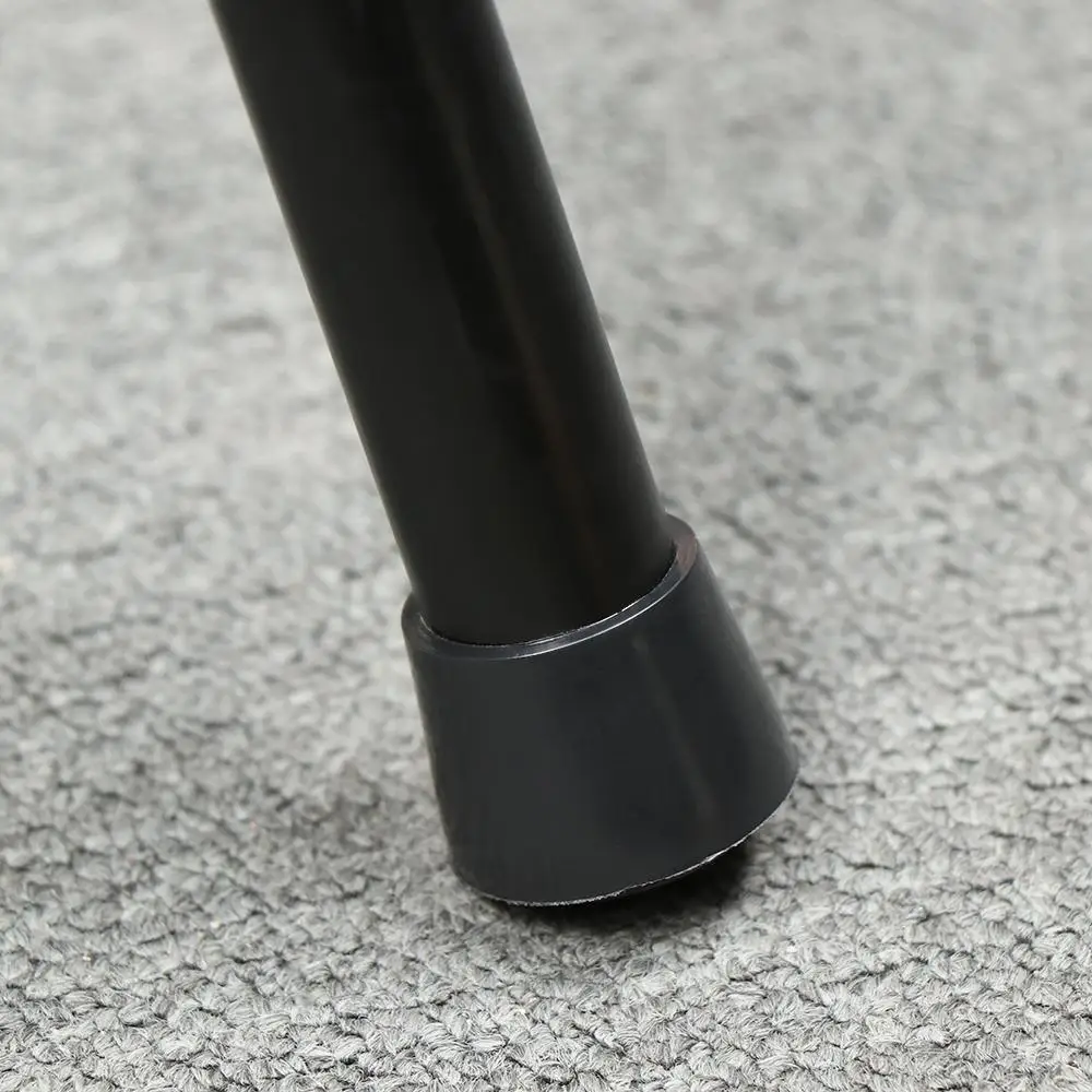 10pcs/pack Black Round Table Chair Foot Cover Rubber Chair Leg Caps Non-Slip Chair feet Pad Furniture Accessories