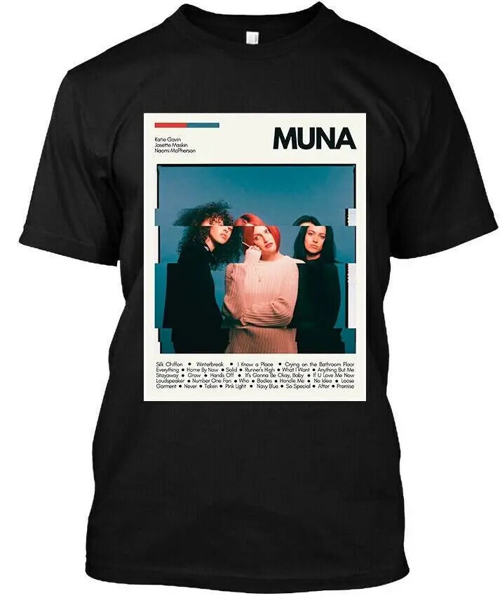 

Новый популярный! Футболка MUNA American Synth Music Graphic в стиле ретро с художественным логотипом, размер S-4XL