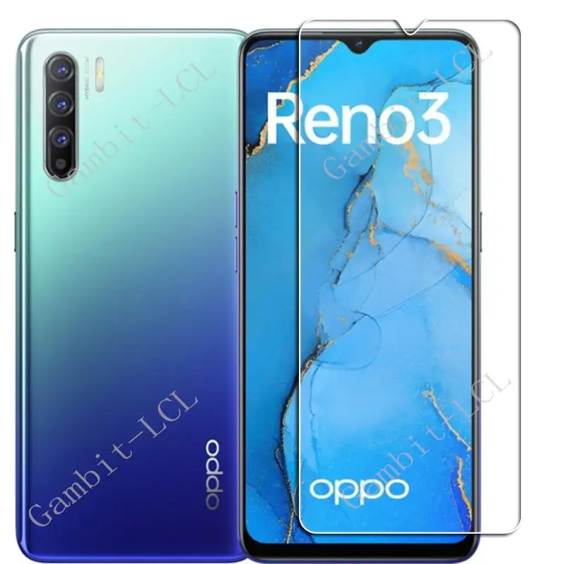OPPO Reno 10x Zoom Reno2 2 3 4 5G A Ace Z F Reno3 Reno2Z Reno4 Reno4Z Lite 화면 보호기 커버 필름 용 3Pcs 강화 유리