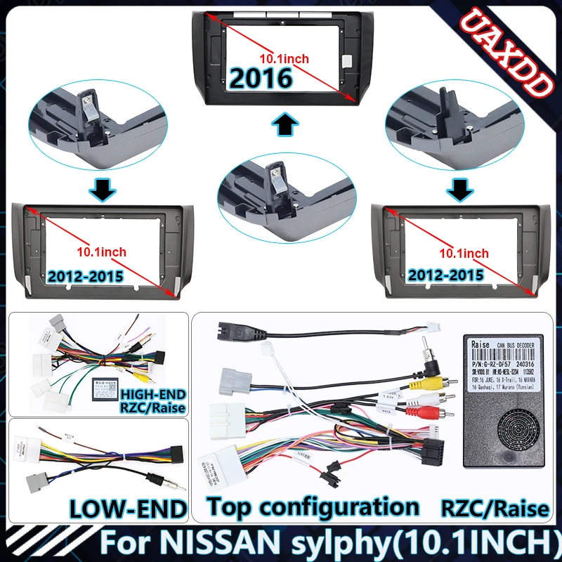

Для NISSAN 2012-2016 sylphy 10,1 дюймов Автомобильный dvd Радио Android хост-устройство динамика декодер MP3 MP5 fascia аудио мультимедиа fasica frame