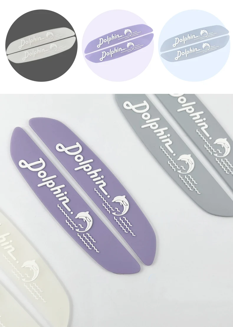 For BYD Dolphin Silicone door anti-collision strip sticker Door protection against scratches Car accessories