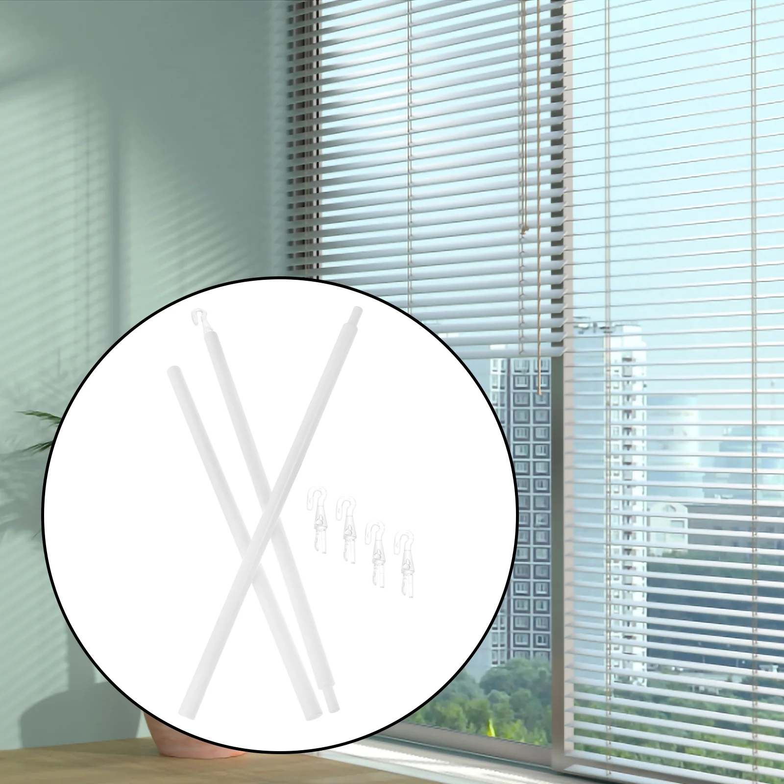 

Vertical Blind Wand 35 Inch Replacement Part Plastic Opener Long Window Stick Tilt Rod Blinds Shades