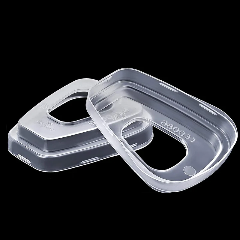 5N11 Staub Baumwolle Filter Papier 501 Halter Für 3M 6001/6200/7502/6800 Chemische Spritzen Malerei Atemschutz Gas Maske Zubehör – Detail 11