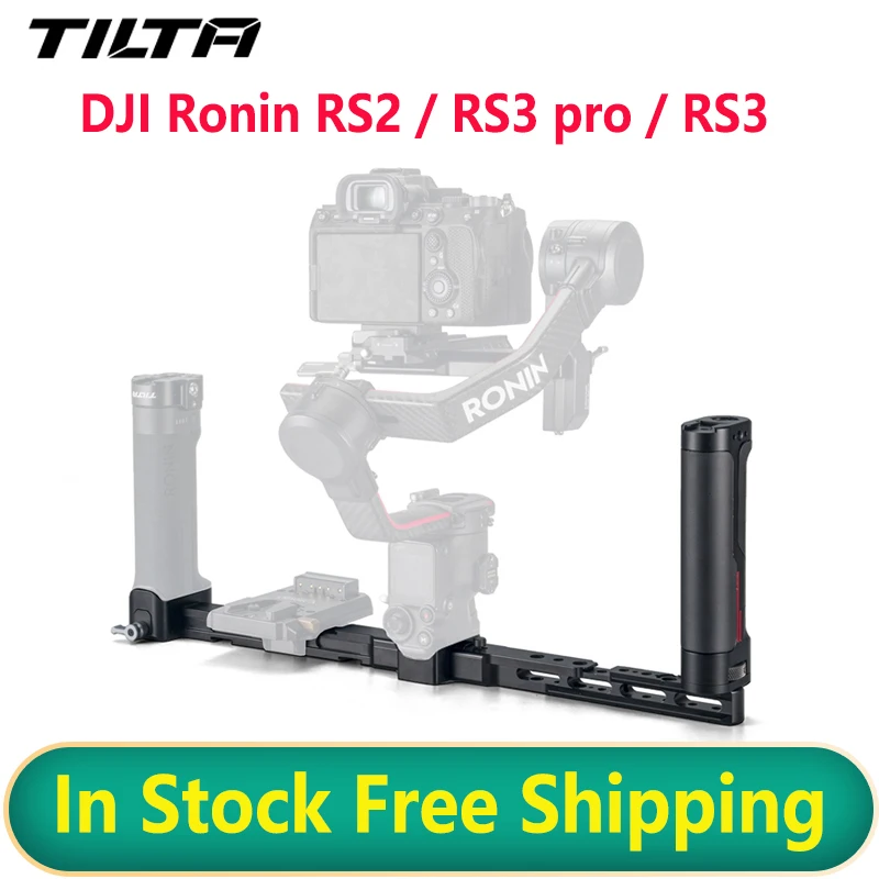 TILTA TGA DHB RS3 Dual Handle Power Supply Bracket for DJI Ronin RS2 RS3 pro RS3 Handheld Gimbal DJI RS2 Shooting Kit