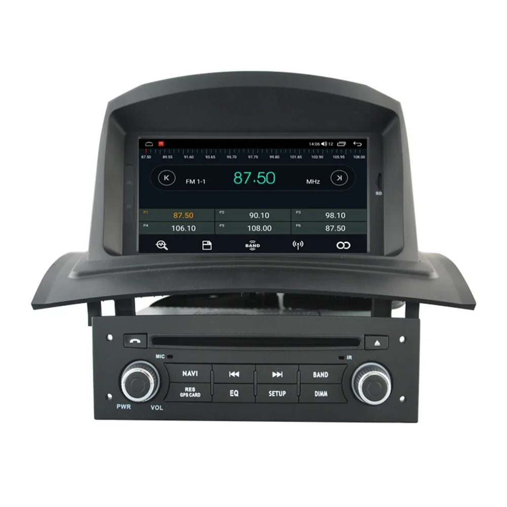 

For Renault Megane 2 Fluence Android Radio Multimedia 2002 - 2008 Car DVD Player GPS Navi Head Unit Autoradio Cassette Recorder