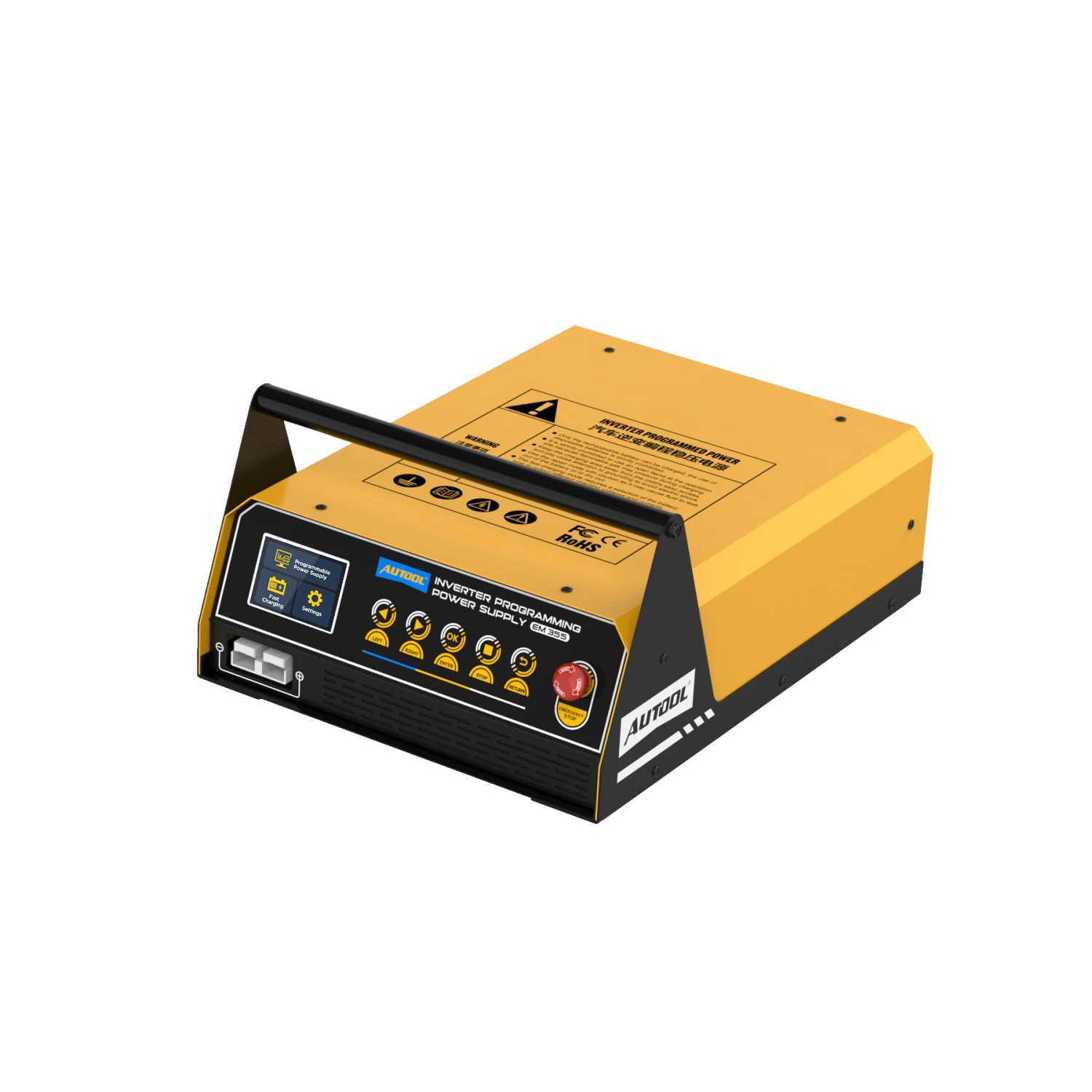 Autool 2.8 Inch Display 1200w Em355 110v 220v Car Inverter Programming ...