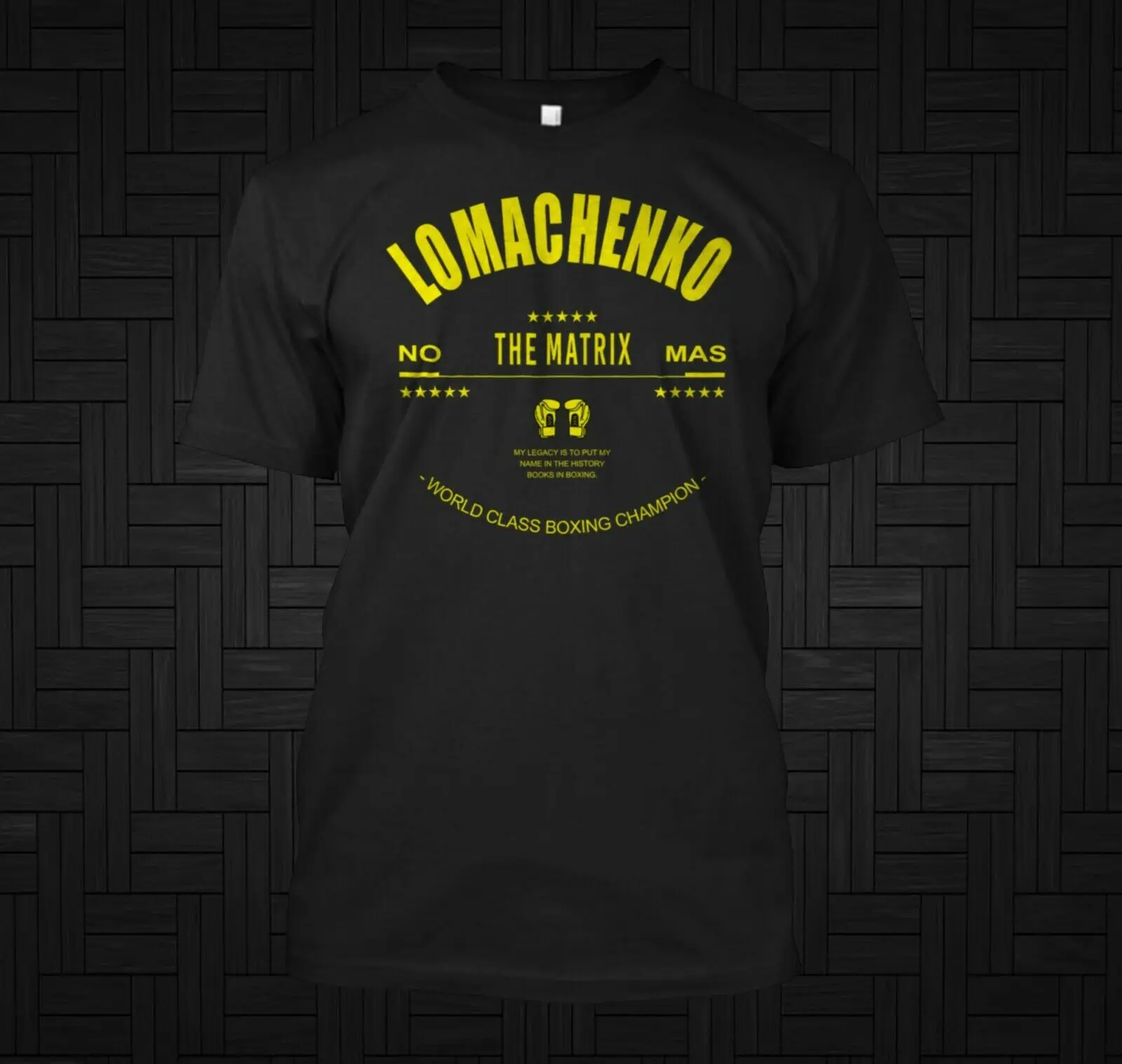 Vasyl Lomachenko Boxer Boxing Champion T-Shirt Summer Cotton Short Sleeve O-Neck Mens T Shirt S-3XL