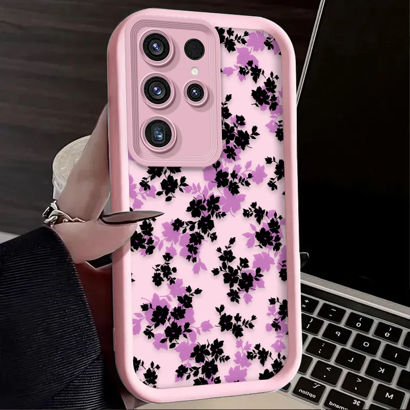 Charming Romantic Floral Design Phone Case Cover
