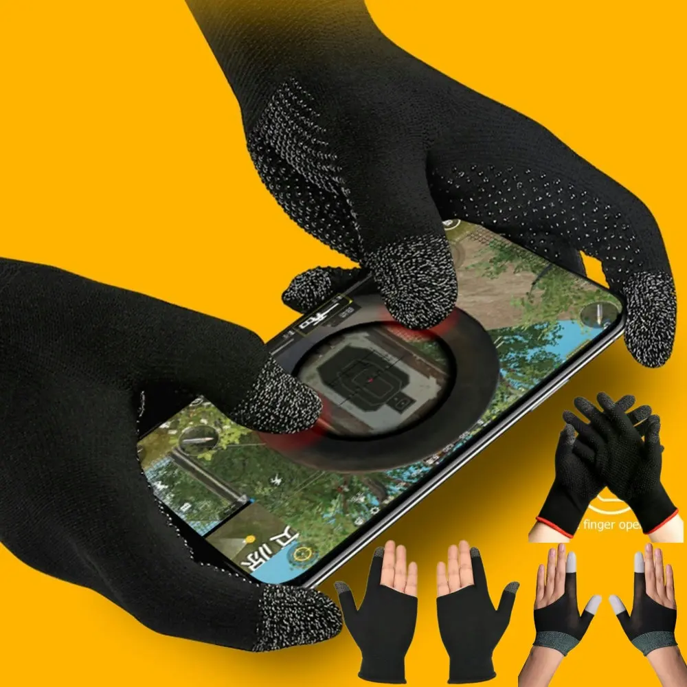 Fleymu Manicotti Per Dita Gaming, 4 Pezzi Guanti Elettronici Con - 4