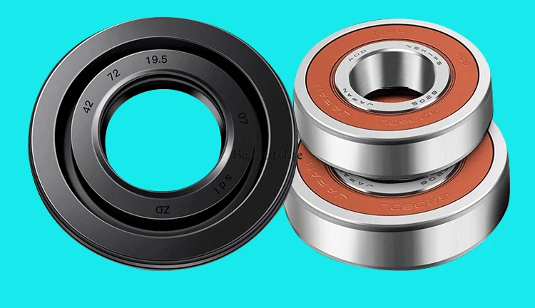 Washing Machine XQG60- V61AW V61XS V61AS Tripod Flange Shaft Bearing Oil Seal