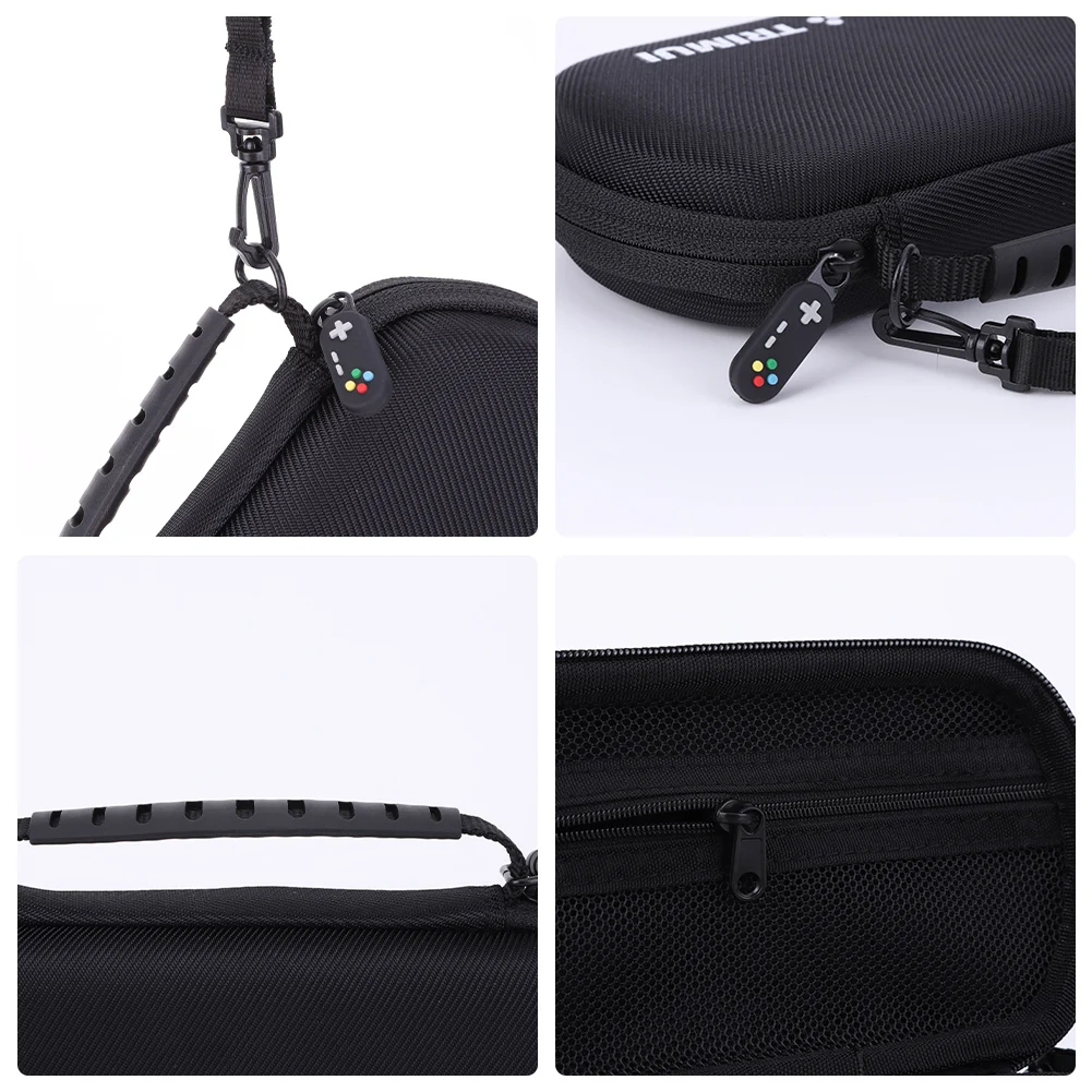 EVA Hard Carrying Case Waterproof Protective Case Anti-scratch Portable Storage Bag for Trimui Smart Pro Handheld Game Console